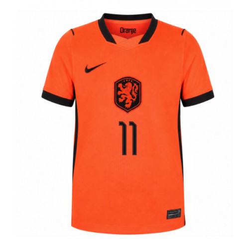 Nizozemska Cody Gakpo #11 Domaci Dres za Ženska SP 2026 Kratak Rukavima